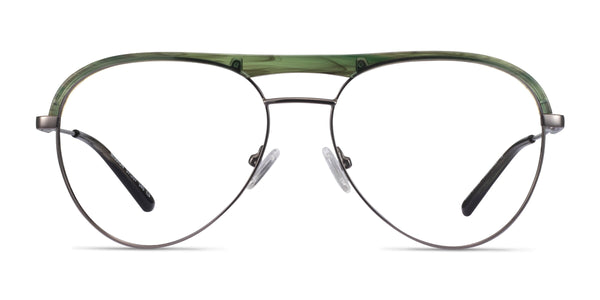 Mission--Green Striped & Gunmetal