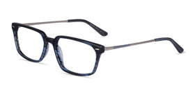 Fusion--Blue Striped Silver