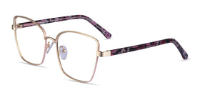 Beginning--Gold Floral