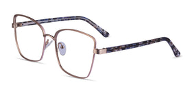 Beginning--Rose Gold Floral