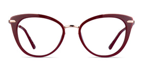 Dauphine--Burgundy Rose Gold