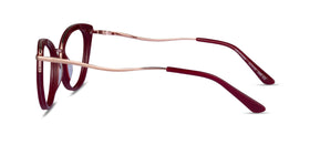 Dauphine--Burgundy Rose Gold