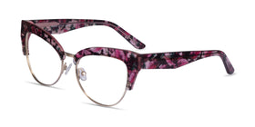 Freesia--Red Floral Gold