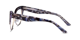 Freesia--Purple Floral Gold