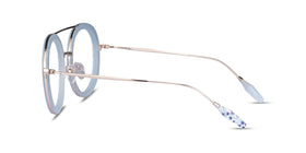 Plumeria--Blue Floral