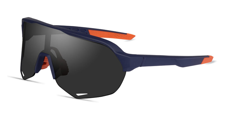 Vert--Matte Navy Orange