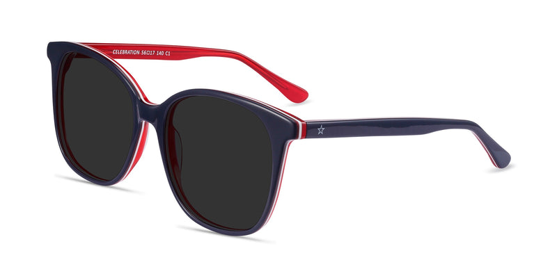 Celebration--Navy & Red