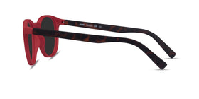 Dune--Crimson & Warm Tortoise